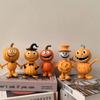 Resin Crafts Pumpkin Statue Cartoon Garden Halloween Pumpkin Halloween Pumpkin Ornaments  Gifts