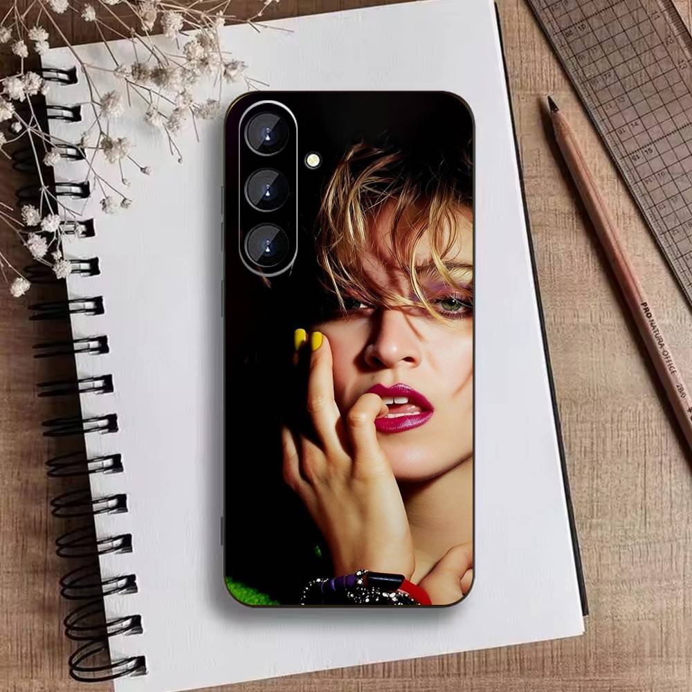 Чехол для телефона Singer T-Madonna для Samsung Galaxy A73, 21, 22, 32, 71, 53, 52, 51, 80, 5G, мягкий черный чехол