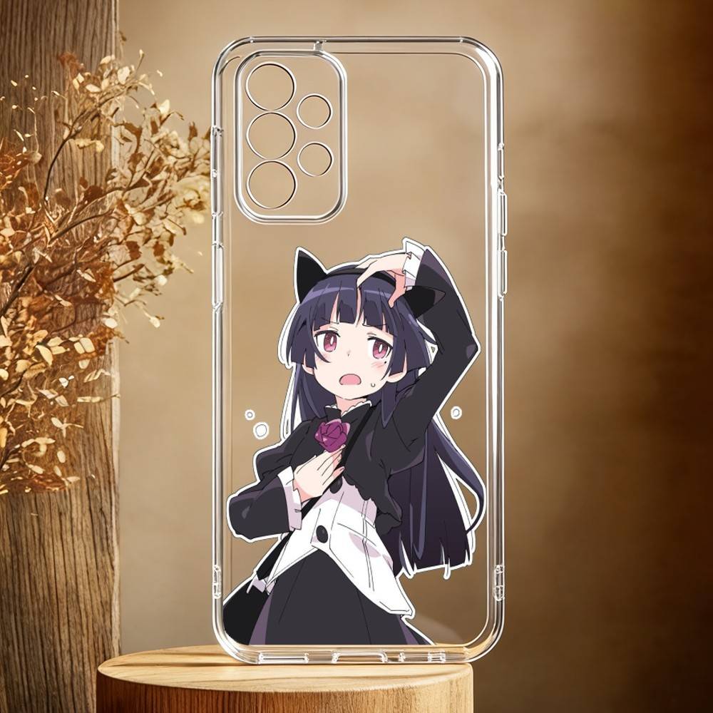 O-Oreimo-MO A-Anime Phone Case For Samsung Galaxy A71,A70,A52,A51,A40,A30 Transparent Cover