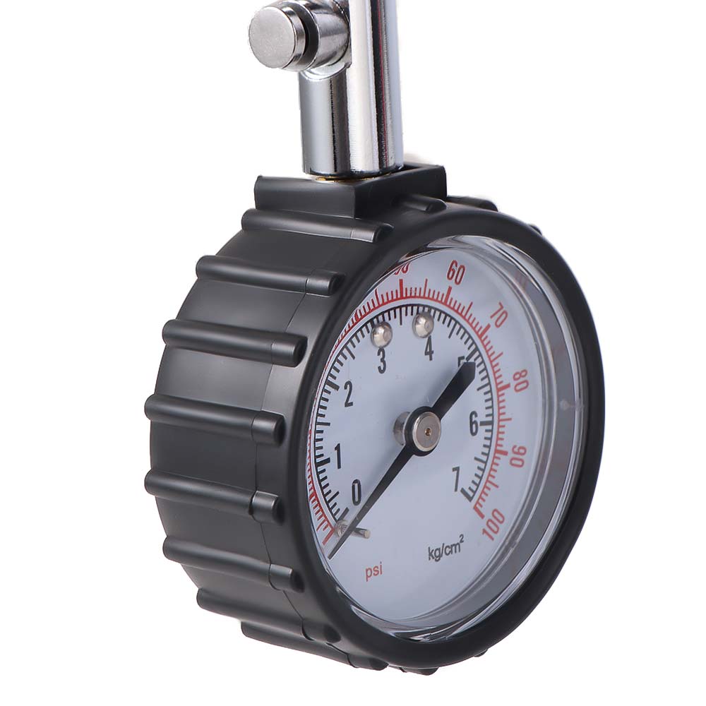 High-Precision Tyre Air Tester 0-100PSI Range Pressure Meter Tire Pressure Gauge  Auto Maintenance
