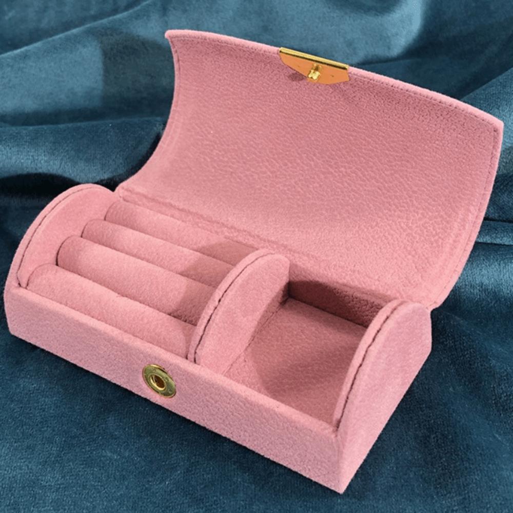 Elegant Travel Jewelry Case Arch Face Necklace Case Box New Jewelry Box Gift