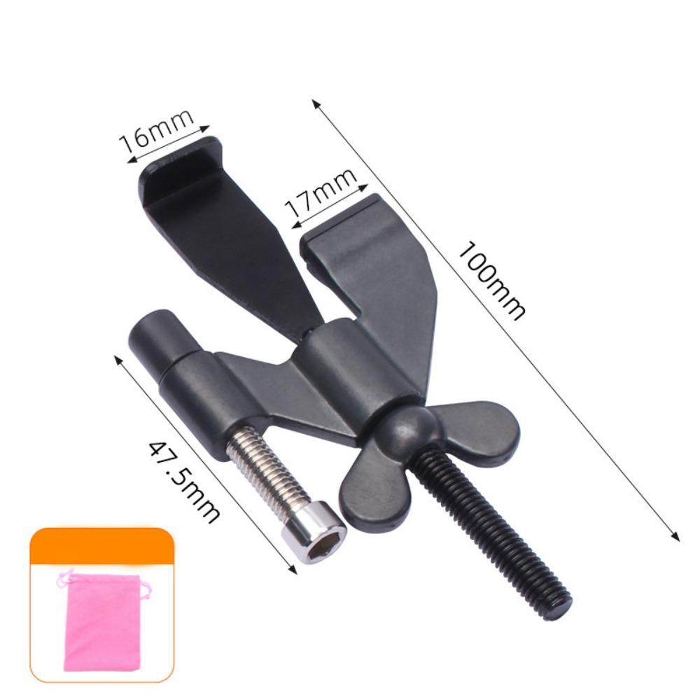 Adjustable Travel Door Lock Stainless Steel Heavy Duty Door Stopper Portable Lightweight Butterfly Door Stopper Home & Apartment