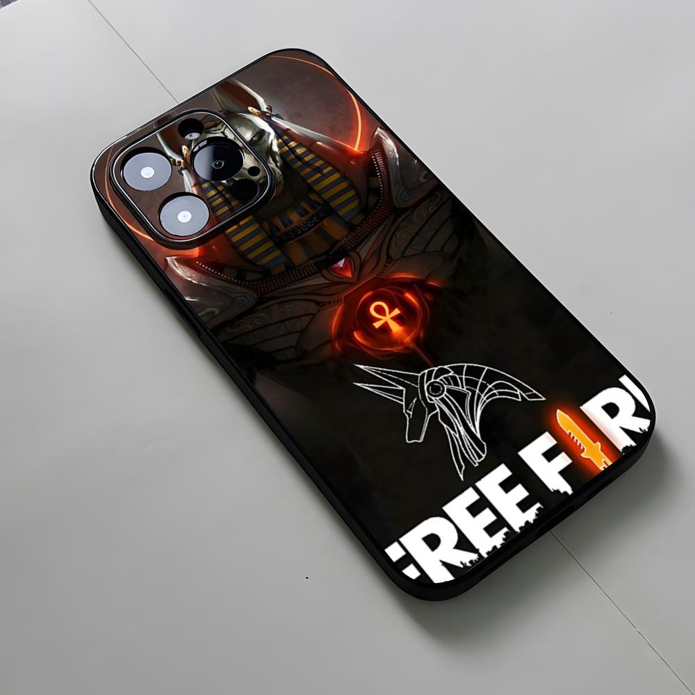 Чехол для телефона с игрой Free Fire для iPhone 16 15 12 14 Se 2020 16 Pro Max 11 13 Xr X The Guard Xs Mini Plus Funda Shell Cover