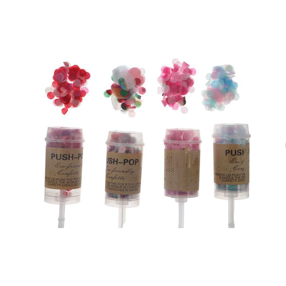 Anniversary Push Up Bridal Shower Confetti Decorations Confetti Popper Party Supplies For Wedding