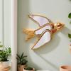 Swallow Wall Hanging Ornament Animal Room for Home Decor Office Resin Gift Collectible