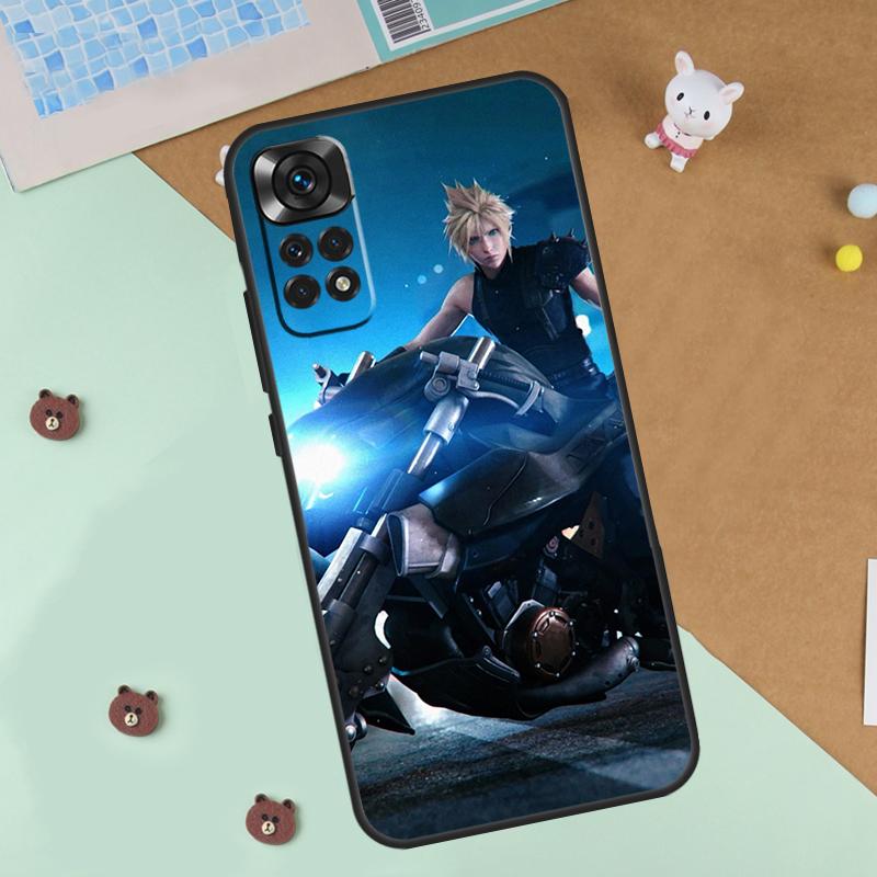 Final Fantasy Case For Xiaomi Redmi Note 13 14 9 10 11 12 Pro 10S 11S 12S Cover For Redmi 13C 10C 12C 14C