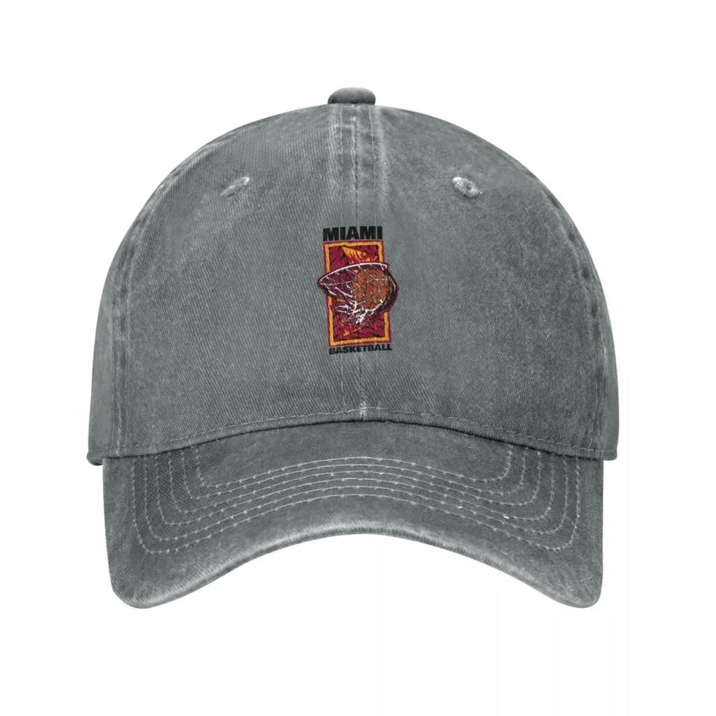 Miami Basketball s Style Baseball Cap Luxury Unisex cap Fashion Beach Rave Trucker Cap Womens Hats For The Sun Unisexs