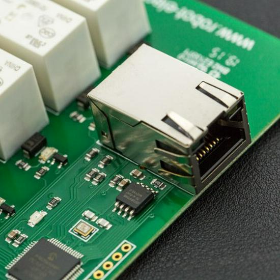 8-канальный Ethernet-контроллер реле