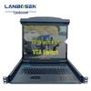 LanBoSen 19-дюймовая стоечная KVM-консоль с 8-портовым VGA-переключателем