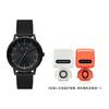 Armani Exchange AE Наручные часы Кварцевый механизм Силиконовый ремешок 42 мм Черный циферблат Мужские часы AX2760