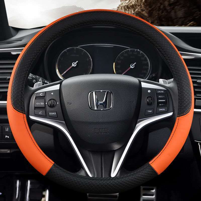 gjzh3 For Honda's new and old Fengfan, Accord, New Fit, Lingpai car steering wheel cover, four-season special men's handle cover