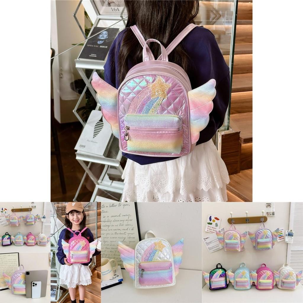 Очаровательный рюкзак с пайетками для девочек детсадовского возраста от трех до шести лет в милых цветах