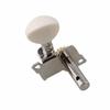 MoyinMusic BQLZR 2R2L Tuning Pegs Machine Heads for Ukulele 4-String Guitar with Ivory Buttons