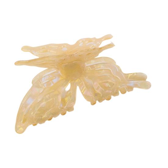 Hair Claw Hollow Butterfly Shape Back Head Shower Clip Strong Grip Medium Size Shark Hair Claw Versatile Hair