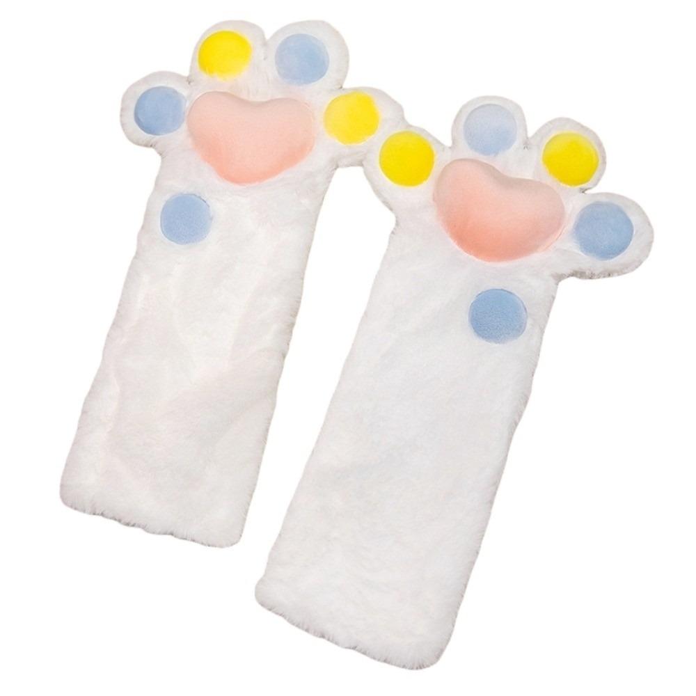 Thicken Plush Cat Paw Gloves Cartoon Cat Claw Mittens Kawaii Cosplay Costume Gloves  Club