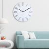 Настенные часы 12 дюймов, кварцевые, круглые, на батарейках