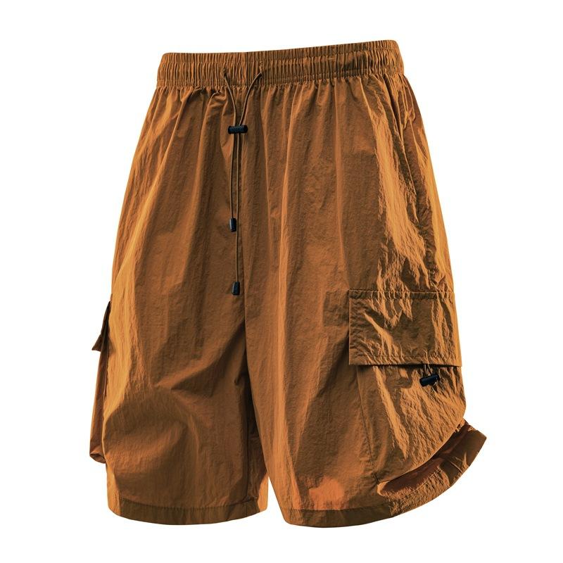 Shorts long sleeves handsome sunscreen clothing summer outdoor UV protection ice couple sunscreen clothing set jacket