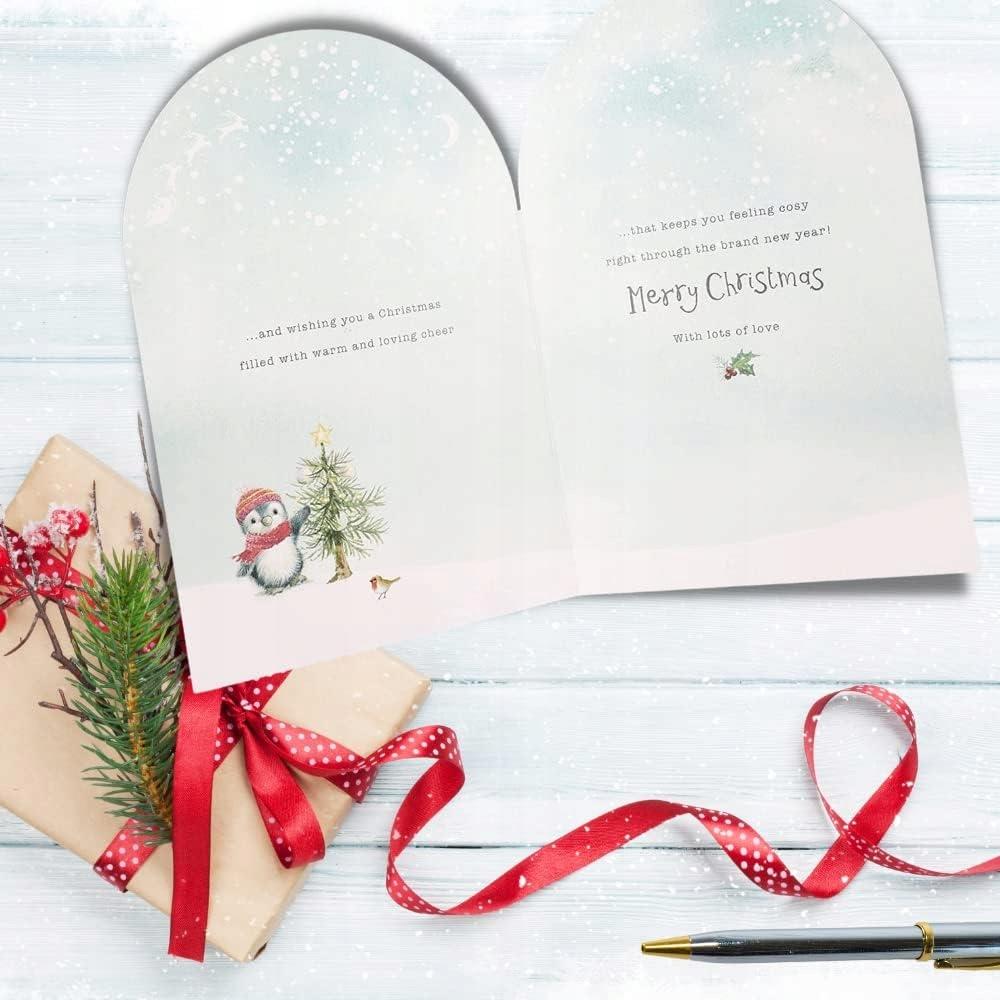 Clintons Christmas Card for Sister + Envelope