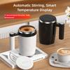 380ml Self Mixing Cup 304 Stainless Steel Automatic Mixing Cup Electric Auto Stirring Cup