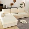 Jacquard Fabric Sofa Seat Cover For Living Room Removable Solid Colors Couch Slipcover Thicken Elastic Furniture Protector