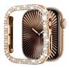Алмазный Чехол Для Apple watch 9 8 7 41мм 45мм 44мм 40мм 46мм Аксессуары Блестящий Бампер Защитная Крышка iWatch серия 3 4 5 6 se 10