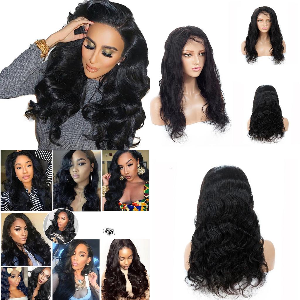 Body Wave Lace Front Wigs For Women Featuring Luxurious Pre Plucked Design With Baby Hair