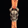 Gothic Devil Satan Goat Horn Skull Brass Knife Beads DIY Paracord Charms Key Chain Accessories Punk Men Outdoor EDC Tools Lanyard Pendants