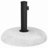 Sun Umbrella Base 20.9 kg Light Grey Concrete Round