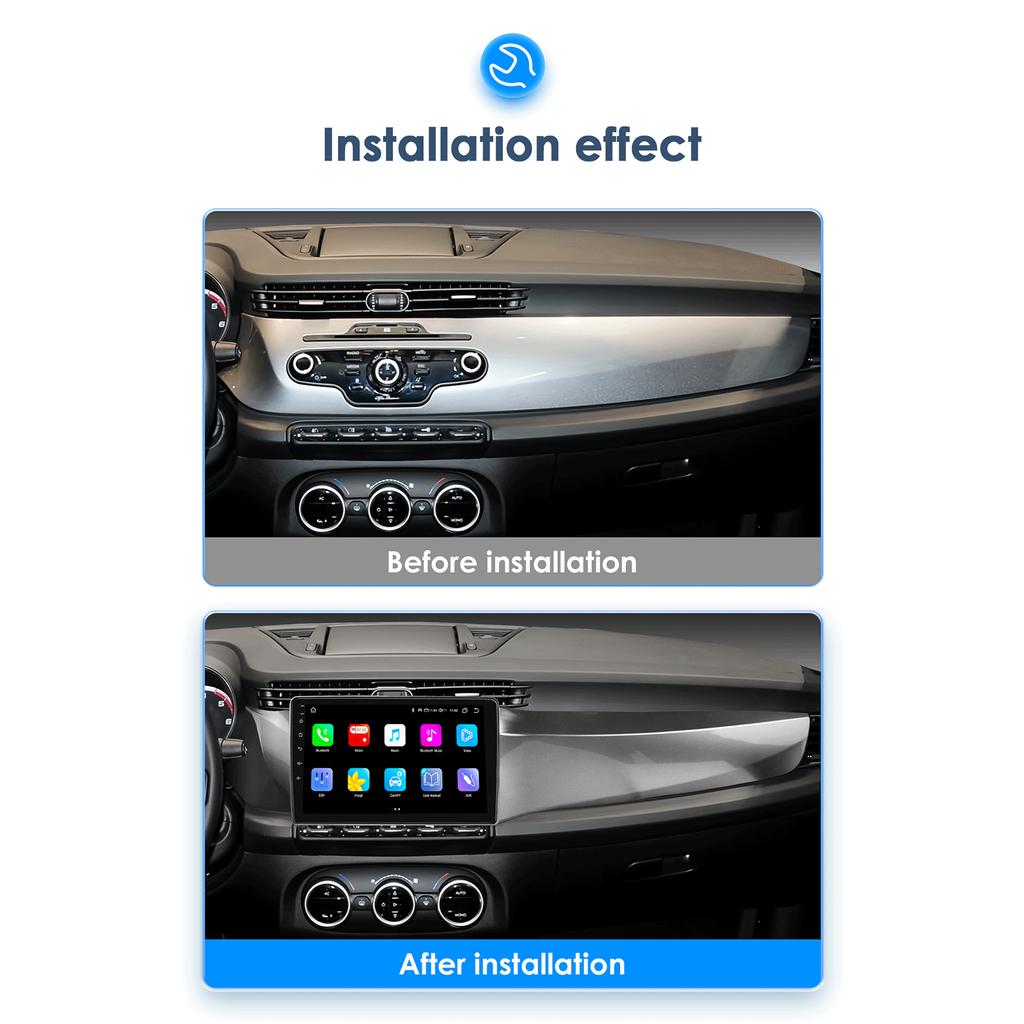 OSSURET Carplay 2din Android13 автомобильное радио для Alfa Romeo Giulietta 2010 - 2014 Furgonato GPS навигация головное устройство Carplay 4G RDS DSP интеллектуальное стерео