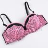 Floral Lace Cotton Bra Sexy Bh Comfort Underwear Women Sheer Half Cup Bras Female Brassiere