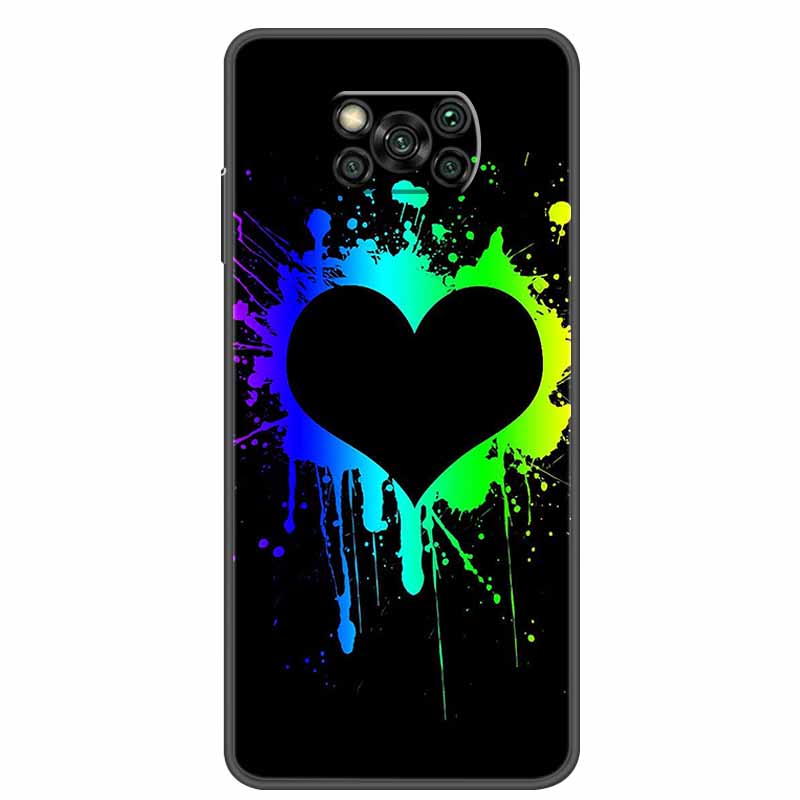 Чехол для Poco X3 Pro Крутой Силиконовый ТПУ Мягкий Печатный Чехол для Телефона Для Xiaomi Poco X3 NFC Чехол Funda Pocophone X3 Pro PocoX3 Pro Capa