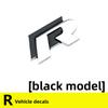 Volkswagen  MK4 Metal Logo R Emblem Letters Car Front Grille Badge Rear Trunk Sticker For Volkswagen GolfR Tiguan Tiguan Allspace Passat Variant
