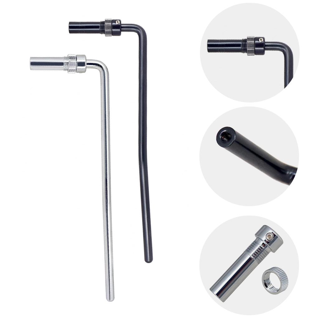 Электрогитара Двойной рычаг тремоло Резьба 9 мм Рычаг тремоло для электрогитары Рычаг тремоло Деталь электрогитары Аксессуар