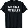 Футболка Float The Boat's Funny _My Boat My Rules_ Футболка