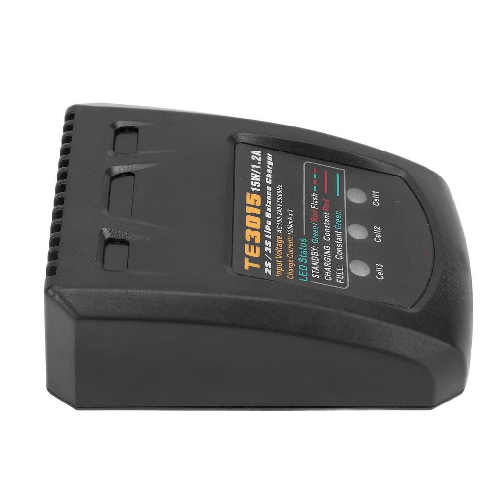 Зарядное устройство для балансировки аккумулятора 2S 3S LiFe Lithium Polymer 1‑8S NiMH 15 Вт высокой мощности RC Car Airplane Boat