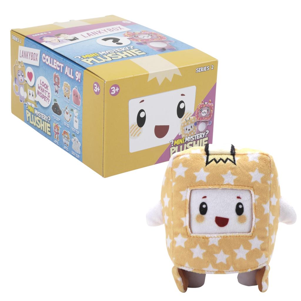 LankyBox Mini Mystery Plush Series Collectible Blind Box Mini Officially Licensed LankyBox 2, Plush, Product.