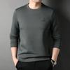 Spring and Autumn New Men's Round Neck Sweatshirts for Young and Middle-aged Fashion Men's Tops Long-sleeved Bottoming Shirts for Men