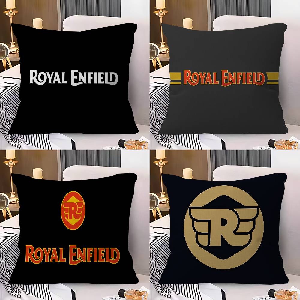 R-ROYALS E-ENFIELDS Чехол на подушку с логотипом Чехол на диванную подушку Декор для дома Детский подарок