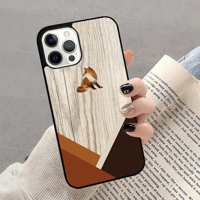 Осенняя хитрая лиса виньетка Чехол для телефона для iPhone 16 15 12 mini 11 13 14 Pro Max SE 2020 Apple 6S 7 8 Plus Coque