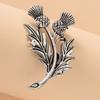 Vintage Creative Thistle Brooch Pin Corsage Clothing Accessories