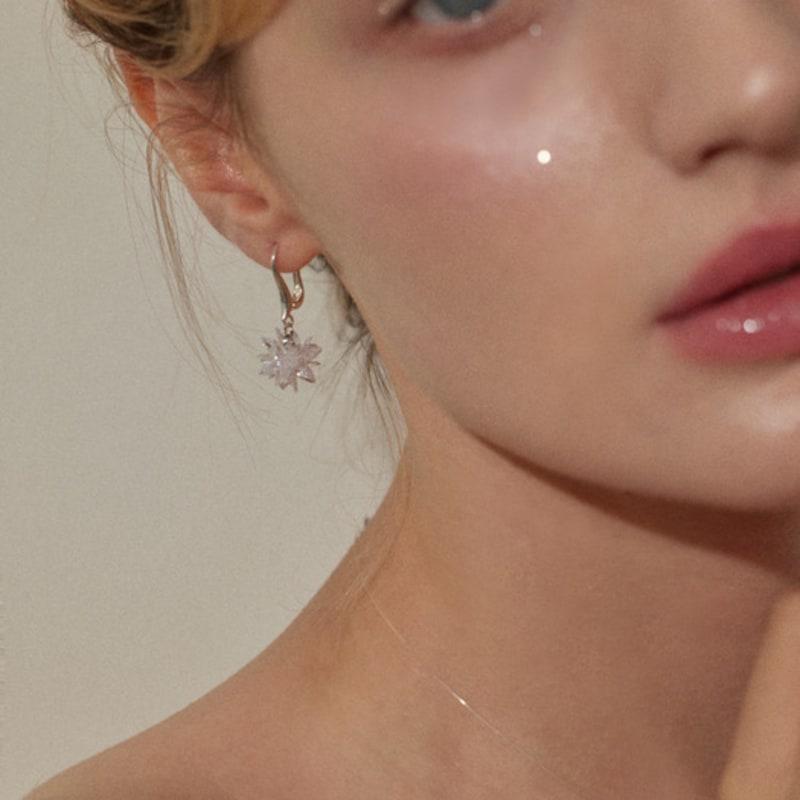 Favorite Noun Crystal Earring_White