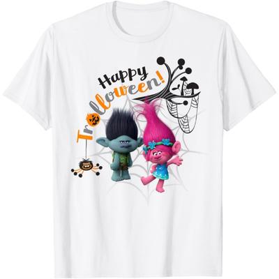 Тролли от DreamWorks Счастливого Хэллоуина! Футболка