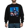 Marvel Mens Captain America Art Sweatshirt
