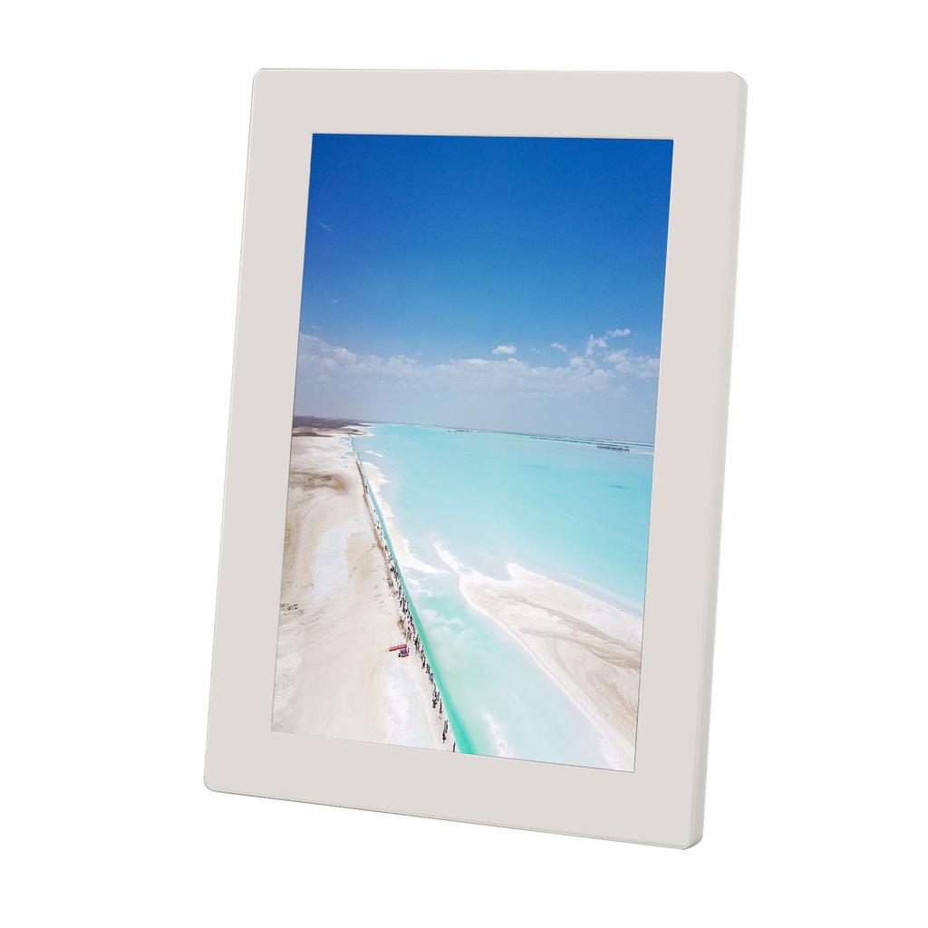 10-дюймовая цифровая фоторамка WiFi с сенсорным экраном IPS, простая настройка для обмена фотографиями и видео, умное облако