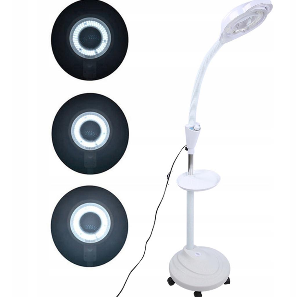 Beauty Salon LED Cold Light, Magnifying Glass, Embroidery Light, Beauty Light, Nail And Eyelash Special Shadowless Floor Lamp