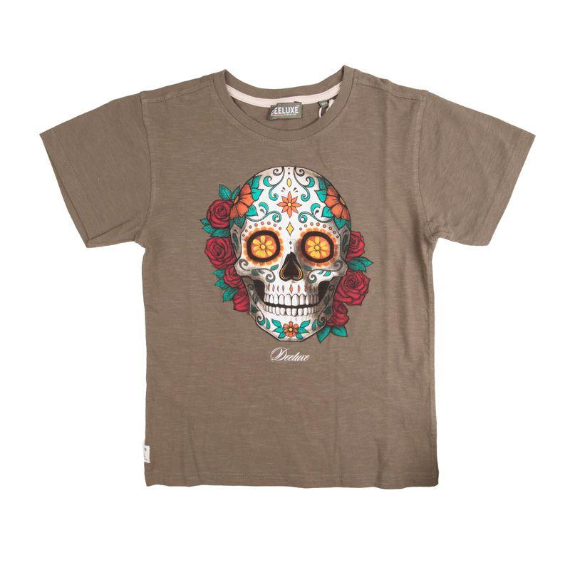 Детская футболка с принтом черепа DEELUXE 74