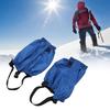 1 Pair Hiking Leg Gaiters Polyester   Waterproof Legging Gaiters for Camping Mountain Climbing Fishing