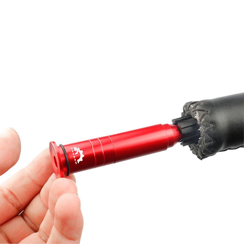 Комплект для ремонта велосипедных бескамерных шин, инструмент для сверления шин шоссейного велосипеда MTB с 5 заглушками для шин и наконечником ручки