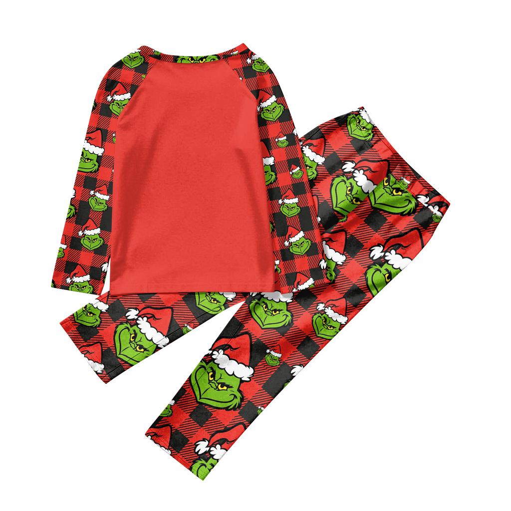 Мультяшный принт с буквами, семейный комплект с длинным рукавом, костюм родитель-ребенок, домашний костюм, осень