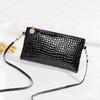 Mini Pu Fashion Women Shoulder Bag Messenger Bag Designer Luxury Crocodile Pattern Phone Bag Coin Purse Girls Handbag Tote Bag